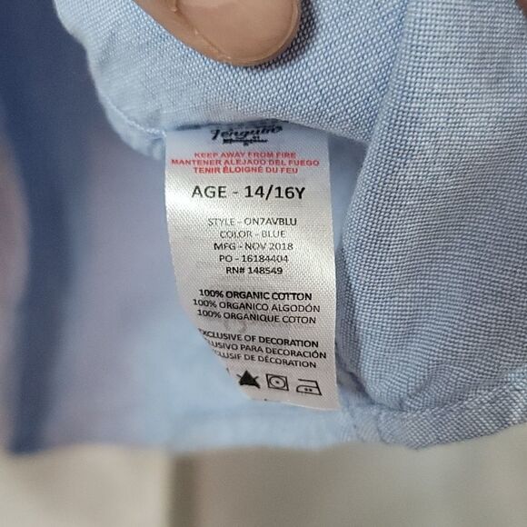 Boys Penguin Dress Button Down Shirt - Picture 6 of 6